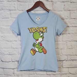 Nintendo Yoshi Light Blue T-Shirt